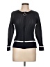 Rio & Rian 100% Polyester Black Cardigan Size L (petite) - photo 1