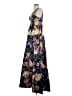 MARCHESA notte Floral Blue Cocktail Dress Size 2 - photo 5