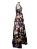 MARCHESA notte Floral Blue Cocktail Dress Size 2 - photo 4