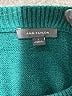 Ann Taylor Solid Green Pullover Sweater Size M - photo 7