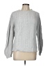 Banana Republic Chevron-herringbone Gray Pullover Sweater Size L - photo 1