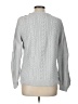 Banana Republic Chevron-herringbone Gray Pullover Sweater Size L - photo 2