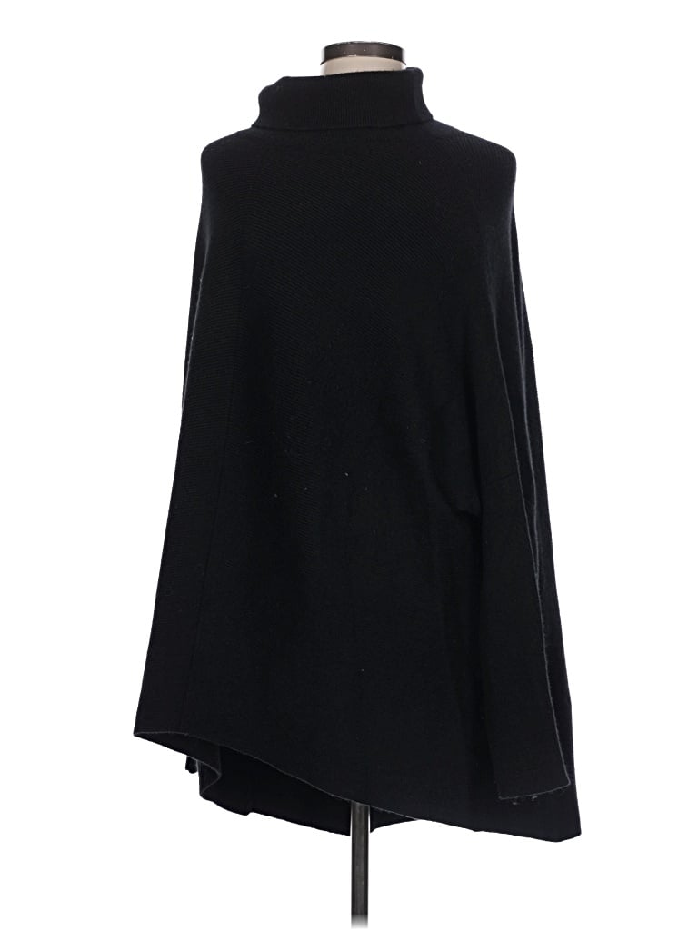 Pre-owned Unbranded Poncho In Black