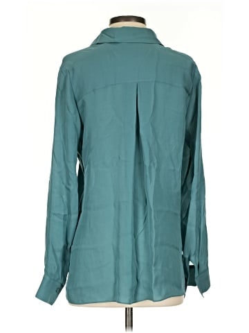 Vince. Long Sleeve Silk Top (view 2)