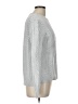 Banana Republic Chevron-herringbone Gray Pullover Sweater Size L - photo 4