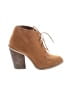 Call It Spring Brown Ankle Boots Size 6 1/2 - photo 1