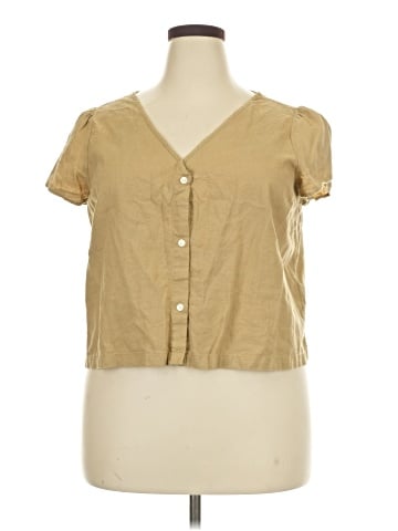 Gap Short Sleeve Blouse (view 1)