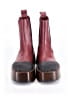 Bally Burgundy Ankle Boots Size EU 39 - photo 2