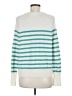 OGD 100% Cashmere Stripes White Cashmere Pullover Sweater Size M - photo 2