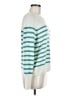 OGD 100% Cashmere Stripes White Cashmere Pullover Sweater Size M - photo 4
