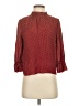FRAME 100% Polyester Polka Dots Red 3/4 Sleeve Blouse Size XS - photo 1