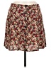 Express 100% Rayon Floral Red Casual Skirt Size 9 - photo 1
