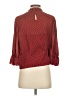 FRAME 100% Polyester Polka Dots Red 3/4 Sleeve Blouse Size XS - photo 2