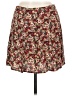 Express 100% Rayon Floral Red Casual Skirt Size 9 - photo 2