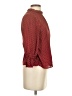 FRAME 100% Polyester Polka Dots Red 3/4 Sleeve Blouse Size XS - photo 4