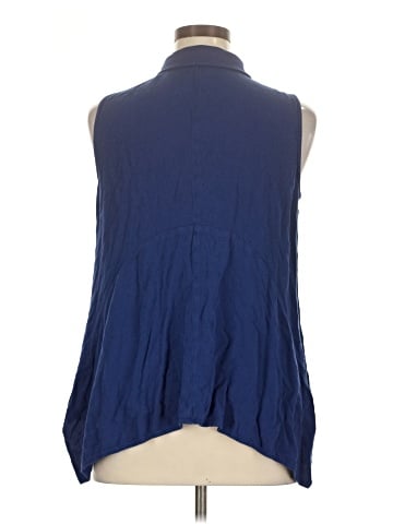 Fever Sleeveless Button-Down Shirt (view 2)