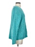 Coldwater Creek Tweed Teal Pullover Sweater Size S - photo 4