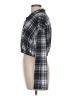 No Comment Plaid Black Long Sleeve Blouse Size L - photo 5