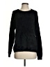 Molly Bracken Solid Black Pullover Sweater Size S - photo 1