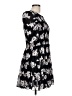 Cinq à Sept 100% Polyester Black Cocktail Dress Size 12 - photo 4