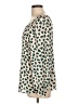 Ann Taylor 100% Polyester Green Long Sleeve Blouse Size L - photo 5