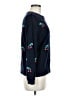 Ann Taylor LOFT Hearts Blue Pullover Sweater Size M - photo 4
