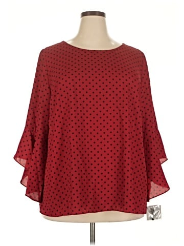 Kasper 3/4 Sleeve Blouse (view 1)