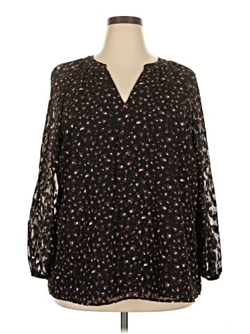 Kasper 3/4 Sleeve Blouse (view 1)
