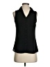 Express Black Sleeveless Button-Down Shirt Size XS - photo 1