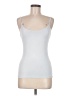 Zara Silver Sleeveless T-Shirt Size M - photo 1