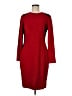 Carlisle Solid Red Cocktail Dress Size 8 - photo 1