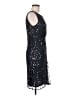 Patra 100% Rayon Blue Black Cocktail Dress Size 8 - photo 4