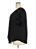 Torrid 100% Polyester Black Short Sleeve Blouse Size 2X Plus (2) - photo 5