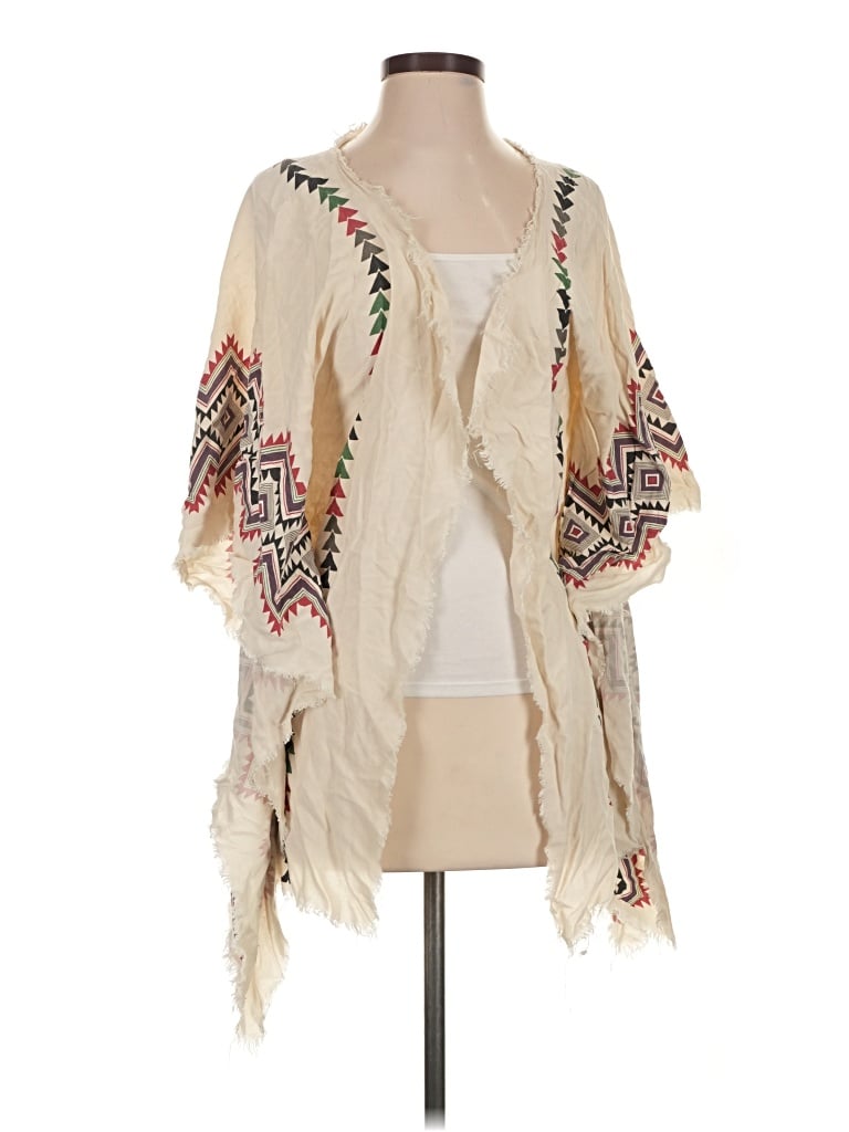 Pre-owned Umgee Kimono In Tan