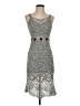 Unbranded Tweed Silver Cocktail Dress Size P (estimated, petite) - photo 1