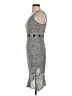 Unbranded Tweed Silver Cocktail Dress Size P (estimated, petite) - photo 5