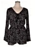 Cape Juby 100% Rayon Paisley Black Romper Size XL - photo 1