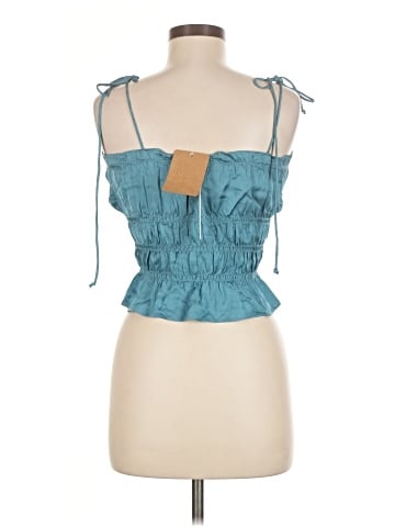 Olivaceous Sleeveless Blouse (view 2)