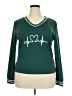 Unbranded Green Long Sleeve T-Shirt Size XXL - photo 1