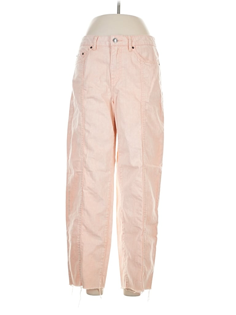 Pre-owned Future Collective Jeans In Pink