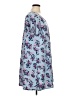 Pink Rose Floral Blue Casual Dress Size 1X - photo 4