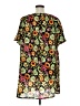 Unbranded Print Black Casual Dress Size XL (estimated) - photo 2