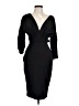 Boohoo Black Cocktail Dress Size 10 - photo 1