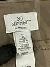 So Slimming by Chico's Solid Tan Active Pants Size L - photo 7