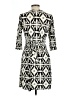 Unbranded Print Ivory Casual Dress Size L (estimated) - photo 2