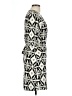 Unbranded Print Ivory Casual Dress Size L (estimated) - photo 4