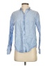 Everlane Blue Long Sleeve Button-Down Shirt Size 2 - photo 1