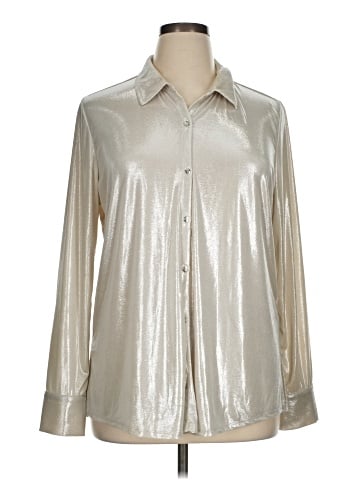 Susan Graver Long Sleeve Blouse (view 1)
