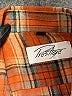 Prestige Apparel Plaid Brown Long Sleeve Blouse Size M - photo 7