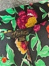Thalia Sodi 100% Polyester Floral Green Casual Pants Size XL - photo 4